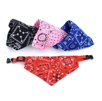 Collar pañuelo ajustable decoracion de cuello para perros y gatos