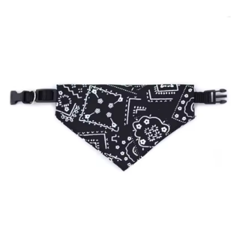 Collar pañuelo ajustable decoracion de cuello para perros y gatos