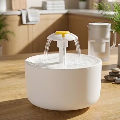 fuente de agua para mascotas, cuenco automatico, renovacion de agua filtrada y fresca
